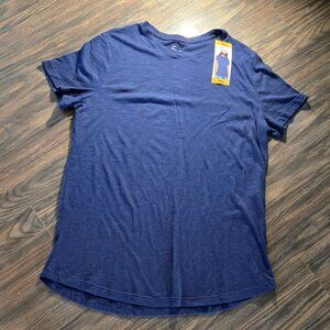 FELINA Navy Blue Cotton/Modal Basic/Classic Tunic TShirt NWT/SIZE XXL